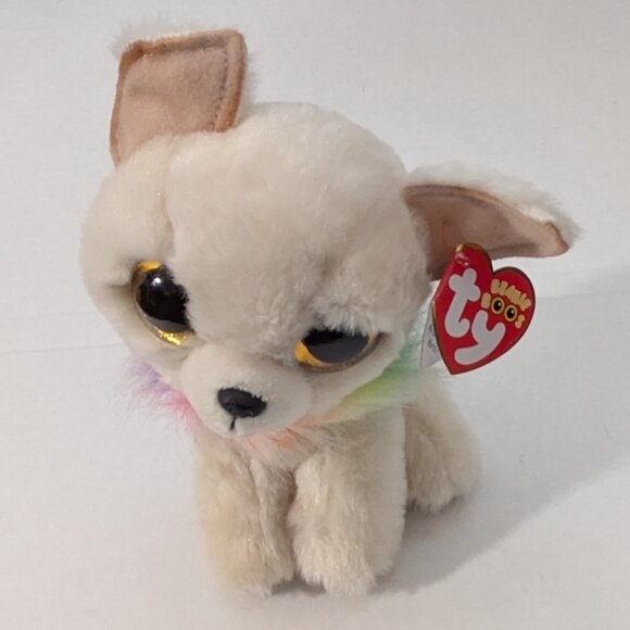 VelveTY Beanie Boos Chewey the Chihuahua Dog - With Ear & Tush Tags - Like New - Picture 3 of 5